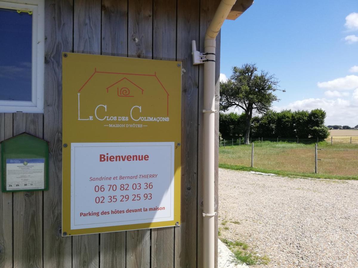 Chambres D'Hotes " Le Clos Des Colimacons " Maniquerville Kültér fotó